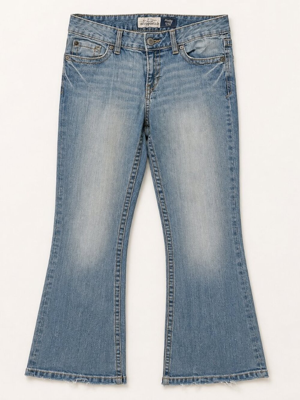 Aéropostale Hailey Skinny Flare Jeans 7/8 Short